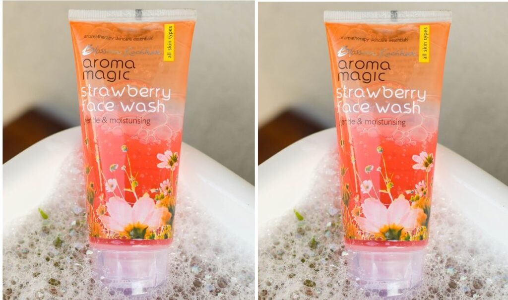 Aroma Magic Strawberry Face Wash Review