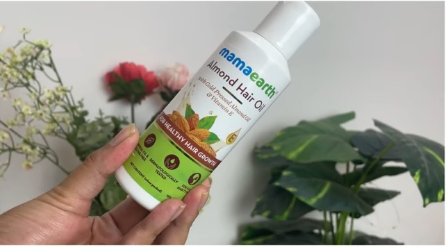 Mamaearth Almond Hair Oil Review