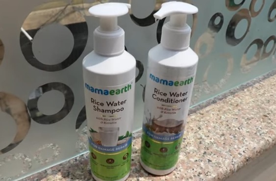 Mamaearth Rice Water Shampoo and Conditioner