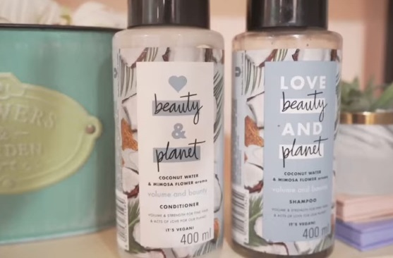 Love Beauty and Planet Shampoo And Conditioner